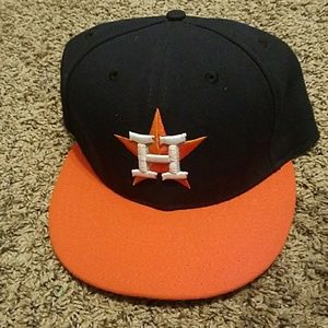 Houston Astros size 7 1/2 fitted hat